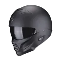 SCORPION casque modulaire EXO-COMBAT II SOLID moto scooter Noir mat