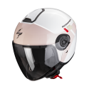scorpion-casque-jet-exo-city-ii-mall-moto-scooter-blanc-rose-vert