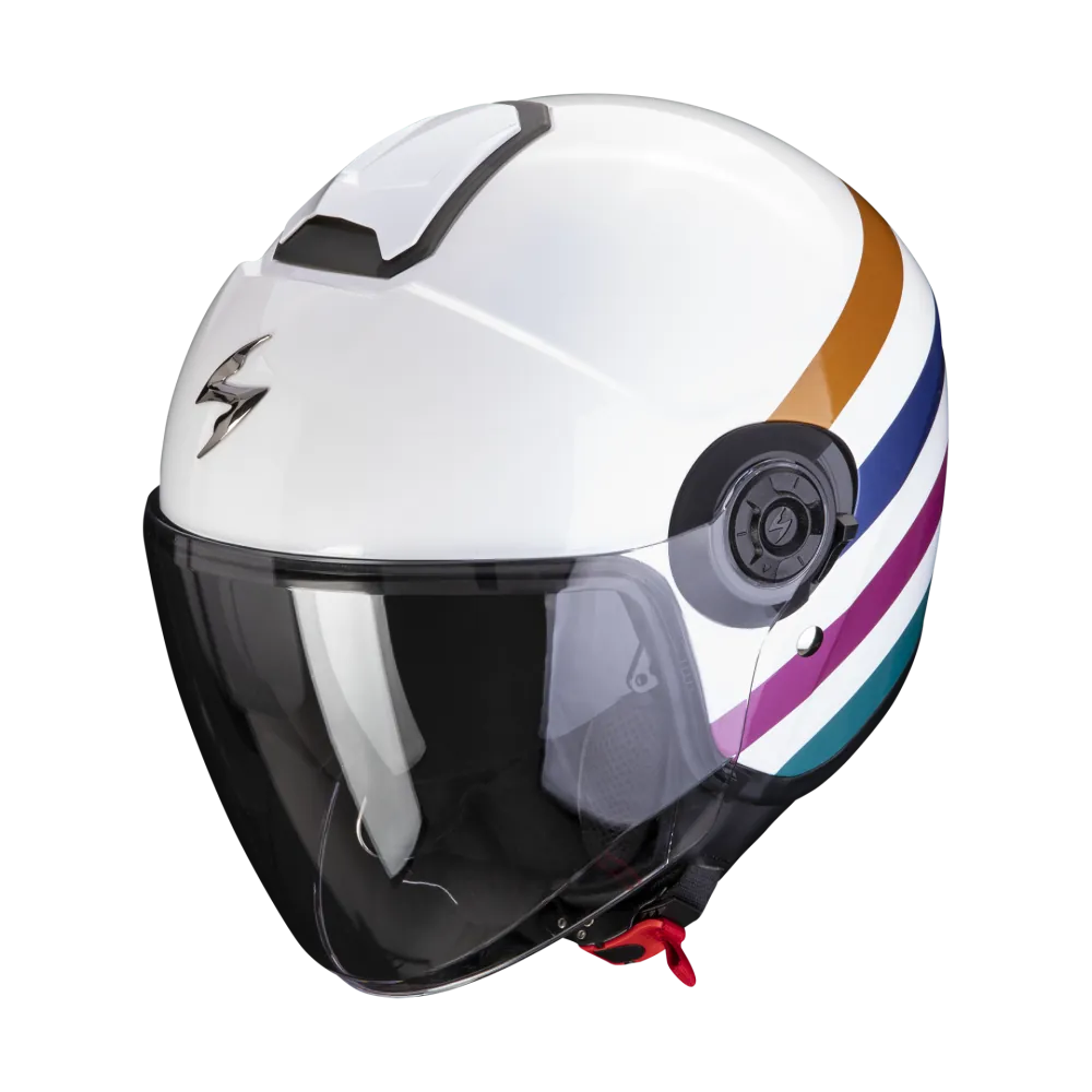 scorpion-casque-jet-exo-city-ii-mall-moto-scooter-blanc-rose-vert