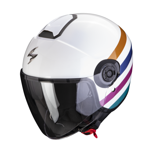 scorpion-casque-jet-exo-city-ii-mall-moto-scooter-blanc-rose-vert