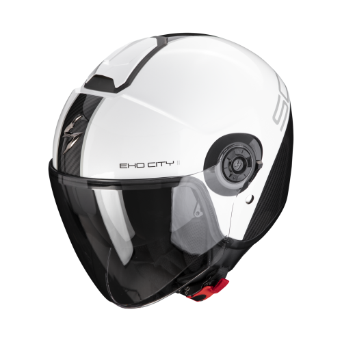 scorpion-casque-jet-exo-city-ii-carbo-moto-scooter-blanc-noir