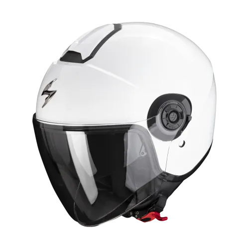 SCORPION helmet EXO-CITY II SOLID jet moto scooter white