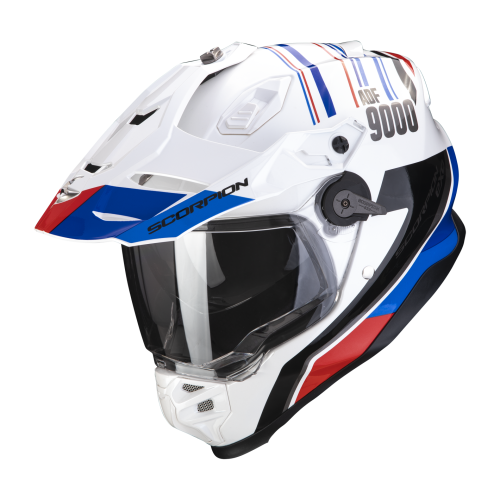 SCORPION cross helmet ADF-9000 AIR DESERT moto scooter White Blue Red