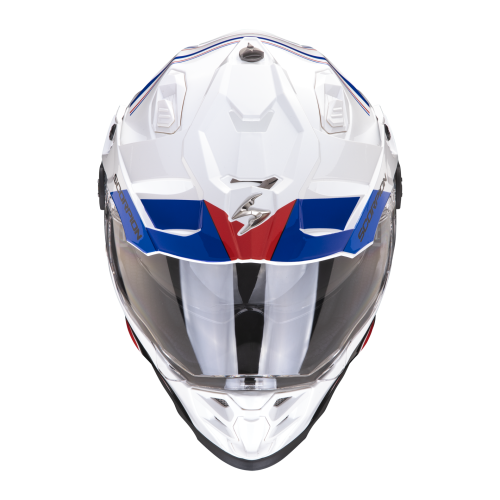 SCORPION cross helmet ADF-9000 AIR DESERT moto scooter White Blue Red