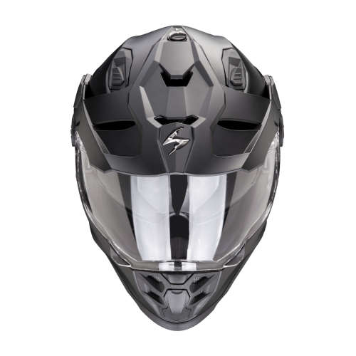 SCORPION casque cross ADF-9000 AIR SOLID moto scooter Noir mat perle