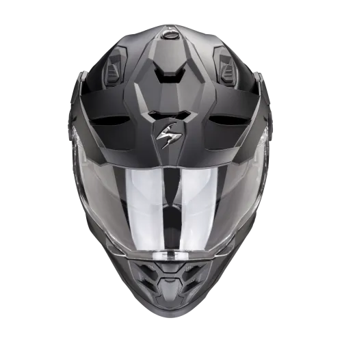 SCORPION casque cross ADF-9000 AIR SOLID moto scooter Noir mat perle