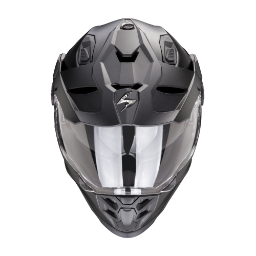 SCORPION cross helmet ADF-9000 AIR SOLID moto scooter pearl matt Black