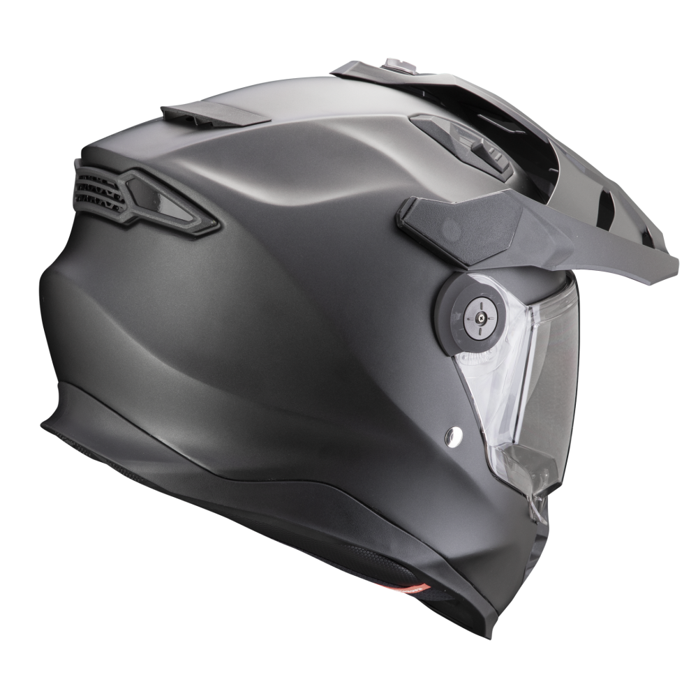 SCORPION cross helmet ADF-9000 AIR SOLID moto scooter pearl matt Black