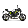 AKRAPOVIC KAWASAKI Z 900 (A2) / 2020 2021 pot d'échappement TITANE hom. CE SLIP-ON 1811-4051