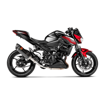お手軽価格で贈りやすい akrapovic-kawasaki-z-400-2018-2020-carbone-exhaust-silencer パーツ