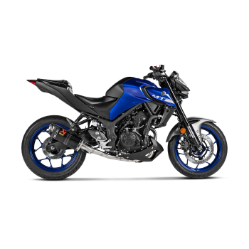 akrapovic yamaha yzf r25 mt 03 yzf r3 2014 2022 racing full system carbon silencer not