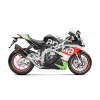 AKRAPOVIC APRILIA RSV4 / TUONO V4 / 2015 2021 ligne complète CARBON TITANIUM EVOLUTION 1810-2298