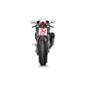 AKRAPOVIC Piaggio MP3 500 LT & 500 HPE 2017 2020 INOX BLACK exhaust silencer muffler SLIP-ON 1811-3505
