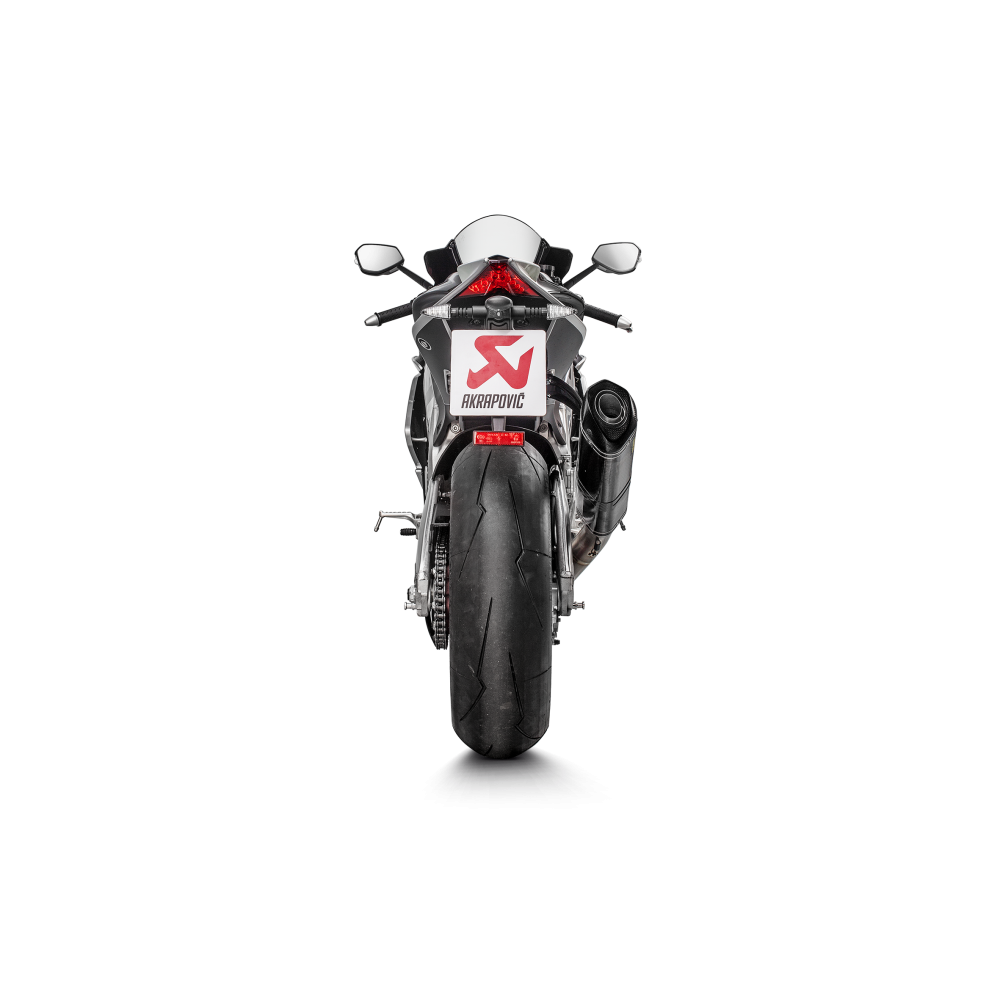 AKRAPOVIC Piaggio MP3 500 LT & 500 HPE 2017 2020 INOX BLACK exhaust silencer muffler SLIP-ON 1811-3505