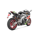 AKRAPOVIC Piaggio MP3 500 LT & 500 HPE 2017 2020 INOX BLACK exhaust silencer muffler SLIP-ON 1811-3505