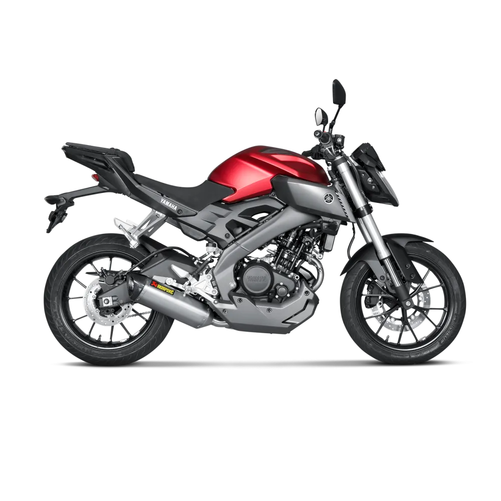 AKRAPOVIC Yamaha MT125 2014 2016 ligne complète RACING en TITANE pot d'échappement 1810-2348