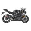 AKRAPOVIC Yamaha YZF R6 2017 2020 pot d'échappement TITANE homologué EURO 4 SLIP-ON 1811-3344