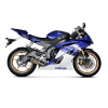 AKRAPOVIC Yamaha YZF R6 2010 2016 pot d'échappement TITANE homologué CE SLIP-ON 1811-2993