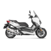 AKRAPOVIC Yamaha XMAX 125 & ABS 2017 2020 pot d'échappement INOX SLIP-ON 1811-4057