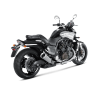 AKRAPOVIC yamaha VMAX 2009 2016 2 pots d'échappement TITANE homologué CE SLIP-ON 1811-2078