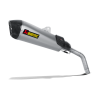 AKRAPOVIC Triumph TIGER 800 XC XR XRX XCX 2011 2015 TITANIUM exhaust silencer muffler CE approved SLIP-ON 1811-2489