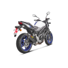 AKRAPOVIC Suzuki SV 650 2016 2020 pot d'échappement CARBONE homologué EURO 4 SLIP-ON 1811-3346