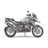 AKRAPOVIC BMW R1200 GS & ADVENTURE 2013 2018 collecteur 2 en 1 inox non homologué 1812-0210