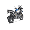 AKRAPOVIC BMW R1200 GS & ADVENTURE 2013 2016 pot d'échappement TITANE NOIR homologué CE SLIP-ON 1811-2754
