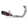 AKRAPOVIC Yamaha MT07 2014 2020 ligne complète RACING en CARBONE pot d'échappement non homologué 1810-2226