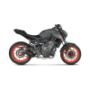 AKRAPOVIC Yamaha MT07 2014 2020 ligne complète RACING en CARBONE pot d'échappement non homologué 1810-2226