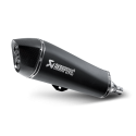 AKRAPOVIC Piaggio MP3 500 & 500 LT 2008 2016 pot d'échappement INOX NOIR SLIP-ON 1811-2576