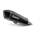 AKRAPOVIC Piaggio MP3 500 & 500 LT 2008 2016 pot d'échappement INOX NOIR SLIP-ON 1811-2576