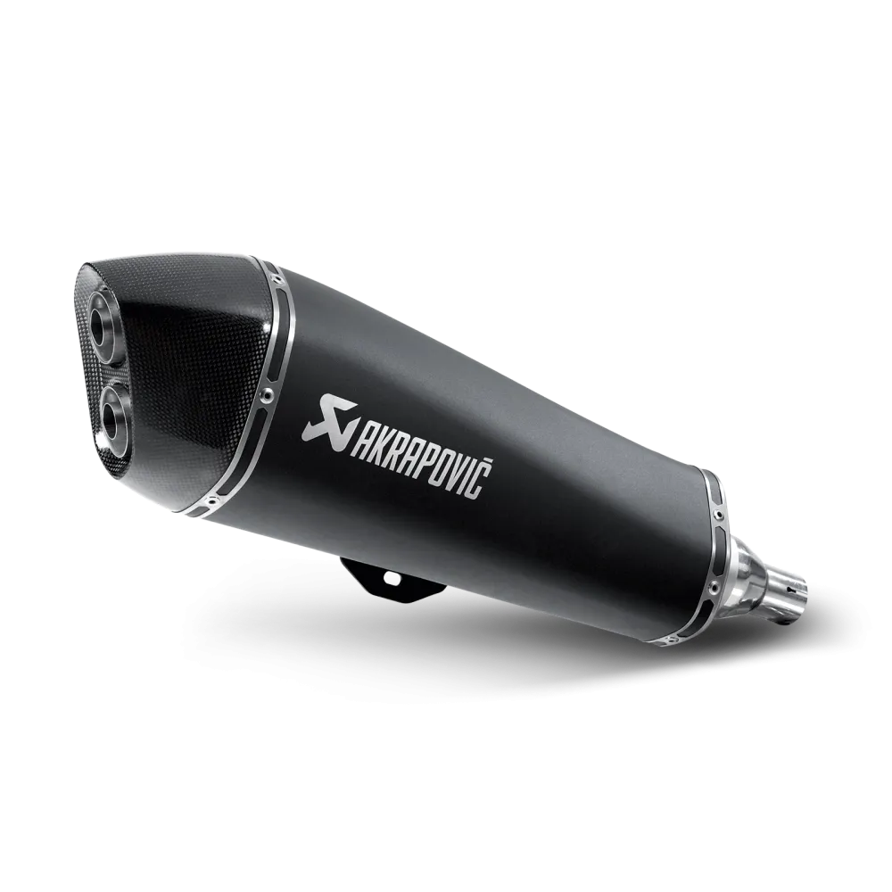 AKRAPOVIC Piaggio MP3 500 & 500 LT 2008 2016 INOX BLACK exhaust silencer muffler SLIP-ON 1811-2576