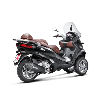 AKRAPOVIC Piaggio MP3 500 & 500 LT 2008 2016 INOX BLACK exhaust silencer muffler SLIP-ON 1811-2576