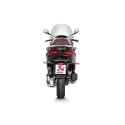 AKRAPOVIC Piaggio MP3 500 & 500 LT 2008 2016 pot d'échappement INOX NOIR SLIP-ON 1811-2576