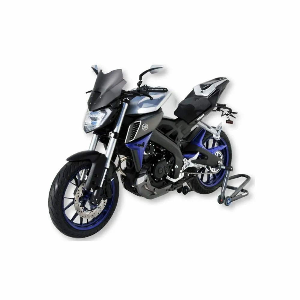 ermax yamaha MT 125 2014 2015 2016 2017 2019 capot de selle BRUT à peindre