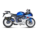AKRAPOVIC Suzuki GSX-R 750 2011 2016 pot d'échappement CARBONE homologué CE SLIP-ON 1811-2383