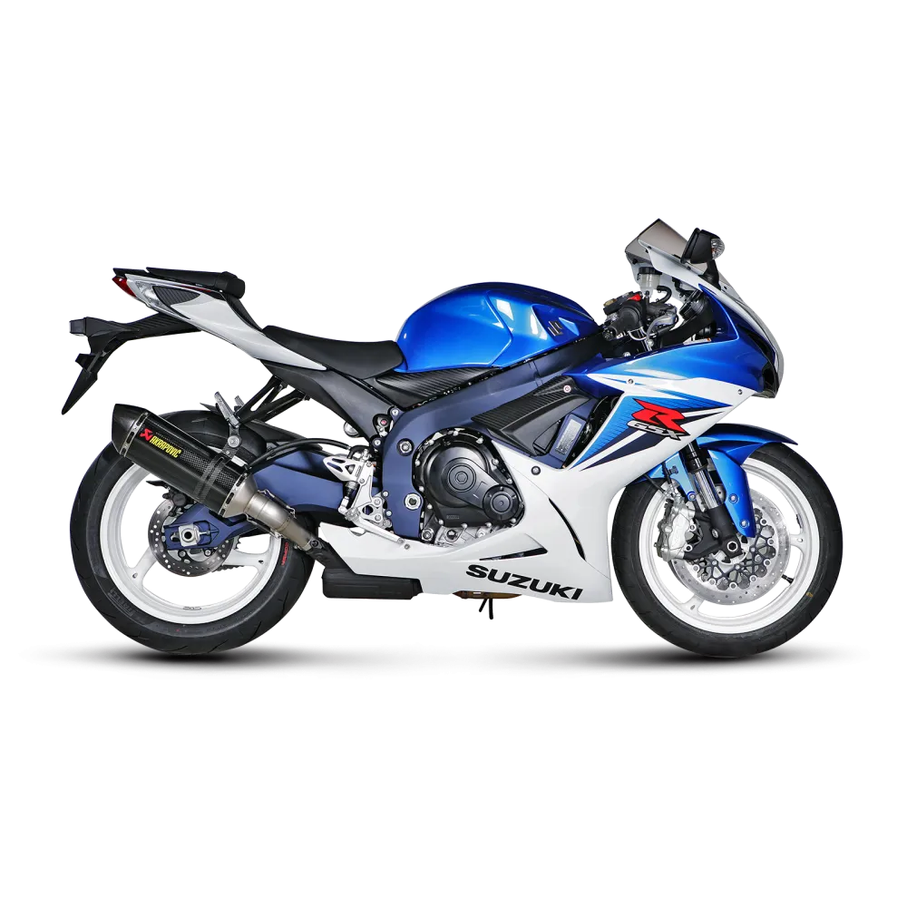 AKRAPOVIC Suzuki GSX-R 750 2011 2016 pot d'échappement CARBONE homologué CE SLIP-ON 1811-2383