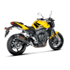 AKRAPOVIC Yamaha FZ1 FAZER 2006 2015 pot d'échappement CARBONE homologué CE SLIP-ON 1811-2983