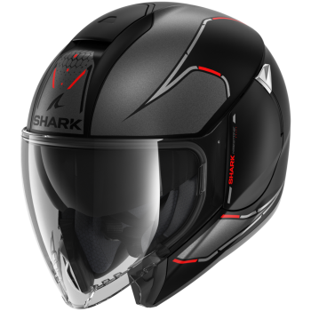 shashark-jet-helmet-citycruiser-blank-mat-black-anthracite-red
