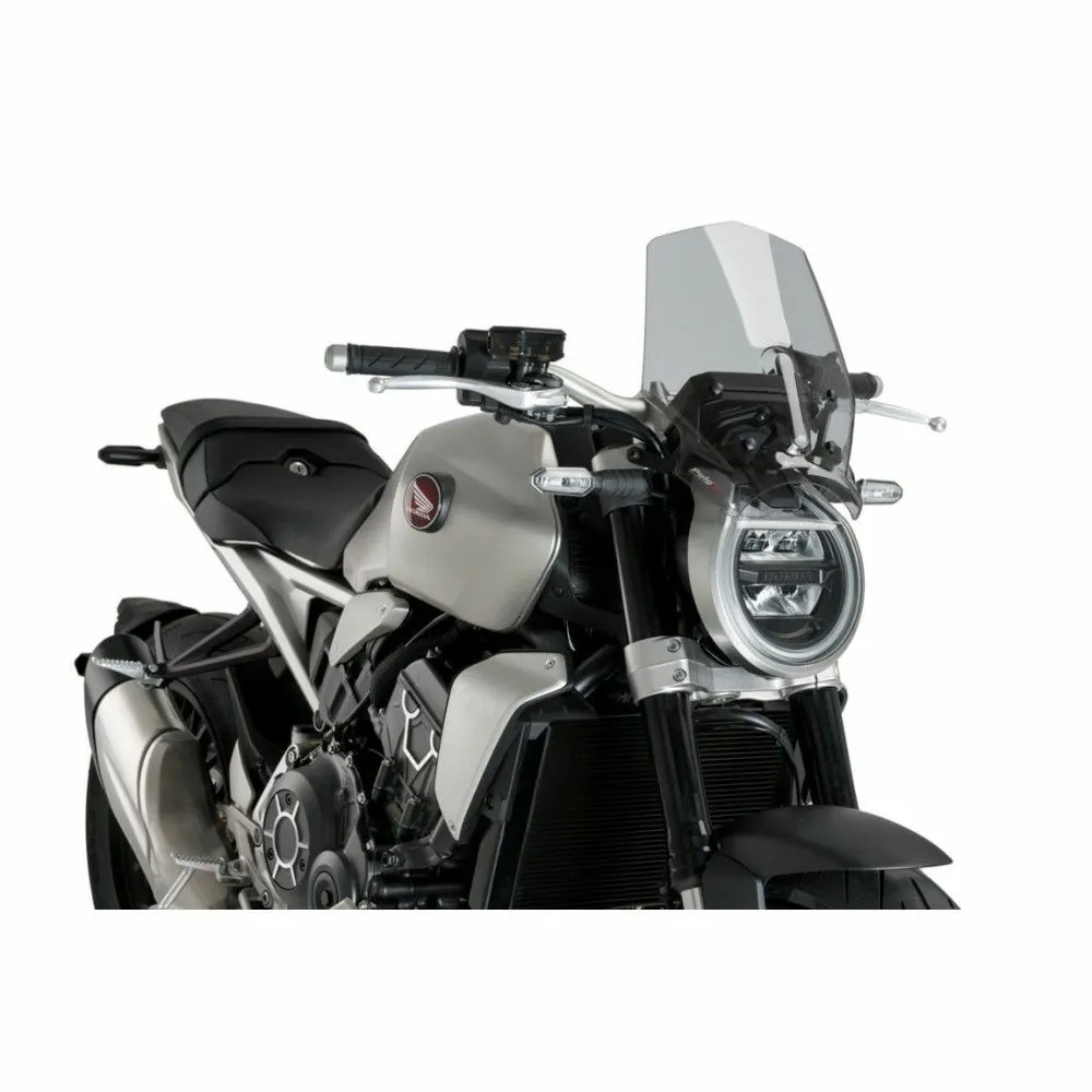 PUIG NEW GENERATION SPORT wind shield HONDA CB 1000 R NEO SPORTS CAFE / BLACK / 2021 2025 -  20862