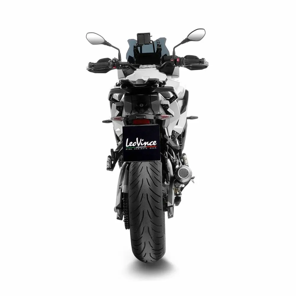 LEOVINCE BMW S 1000 XR / 2020 2022 LV-10 INOX BLACK silencer exhaust EURO5+ - 15257B