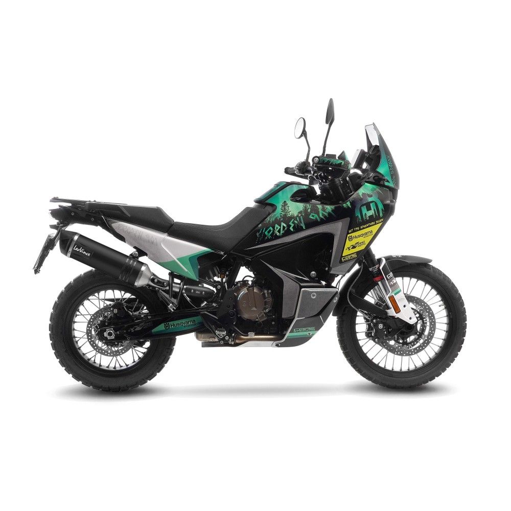 LEOVINCE CF MOTO800 / HUSQVARNA 901 / KTM 790 / 890 / 2019 2025 LV ONE EVO INOX BLACK pot EURO5+ 14414EB