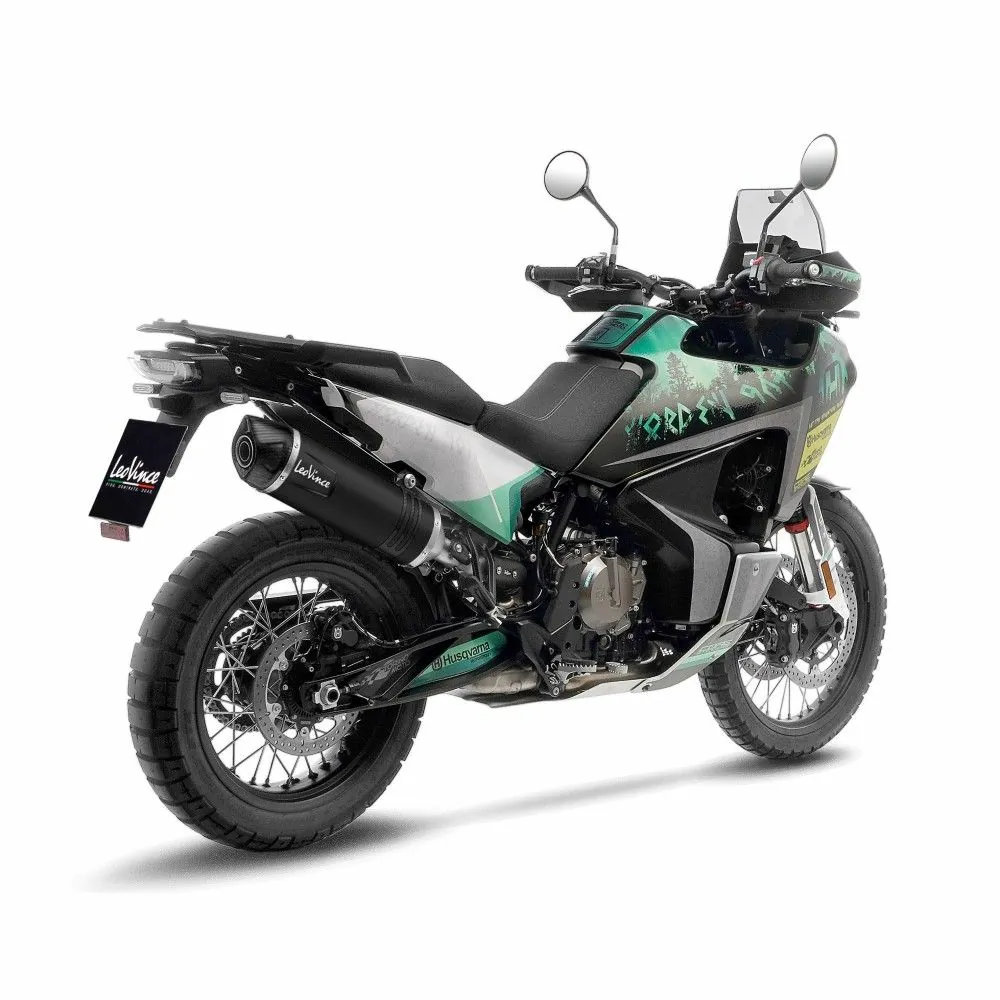 LEOVINCE CF MOTO800 / HUSQVARNA 901 / KTM 790 / 890 / 2019 2025 LV ONE EVO INOX BLACK pot EURO5+ 14414EB
