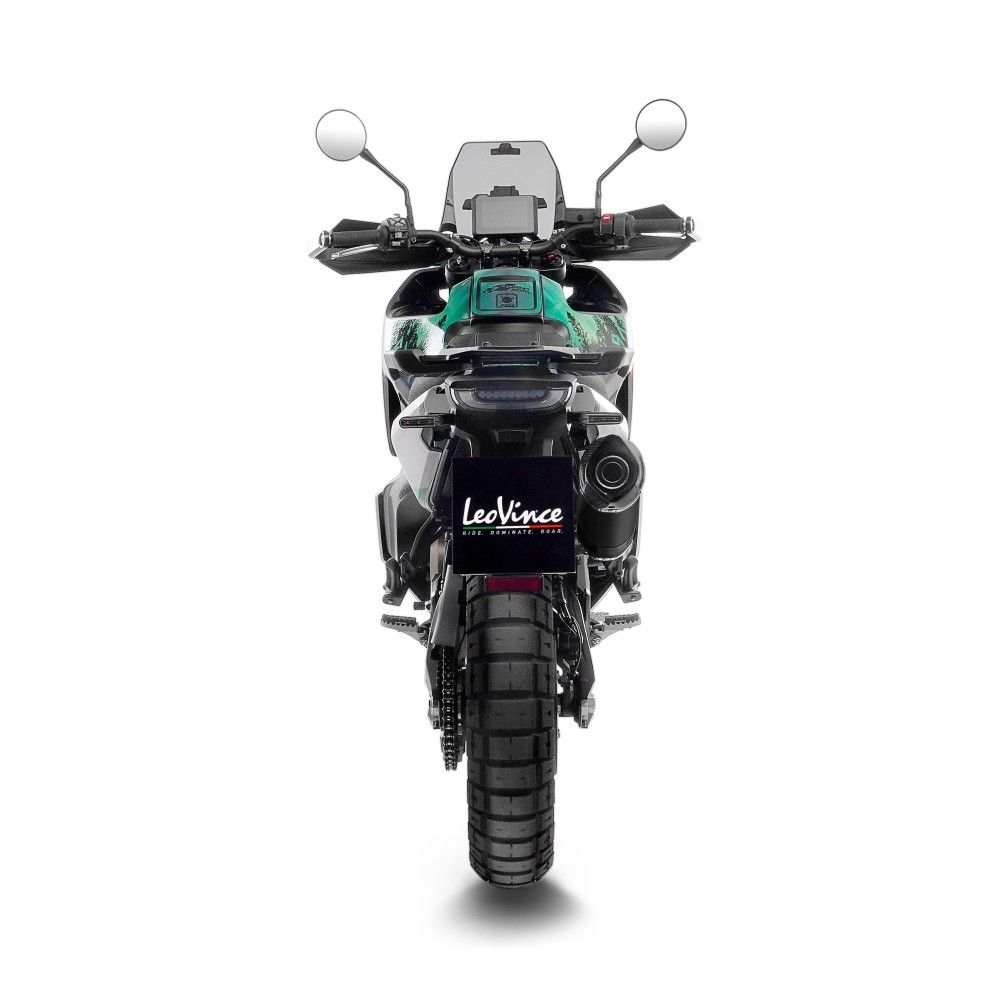 LEOVINCE CF MOTO800 / HUSQVARNA 901 / KTM 790 / 890 / 2019 2025 LV ONE EVO INOX BLACK pot EURO5+ 14414EB