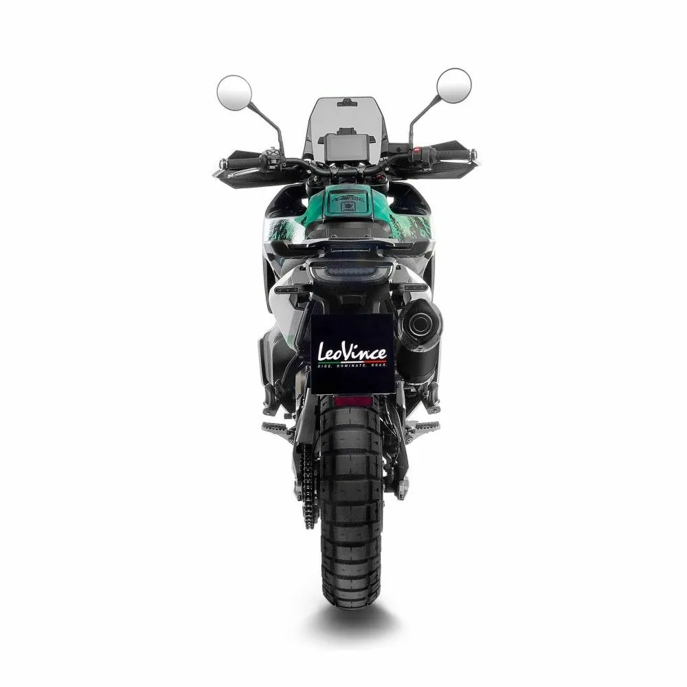 LEOVINCE CF MOTO800 / HUSQVARNA 901 / KTM 790 / 890 / 2019 2025 LV ONE EVO INOX BLACK pot EURO5+ 14414EB