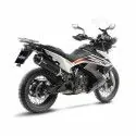 LEOVINCE CF MOTO800 / HUSQVARNA 901 / KTM 790 / 890 / 2019 2025 LV ONE EVO INOX BLACK pot EURO5+ 14414EB
