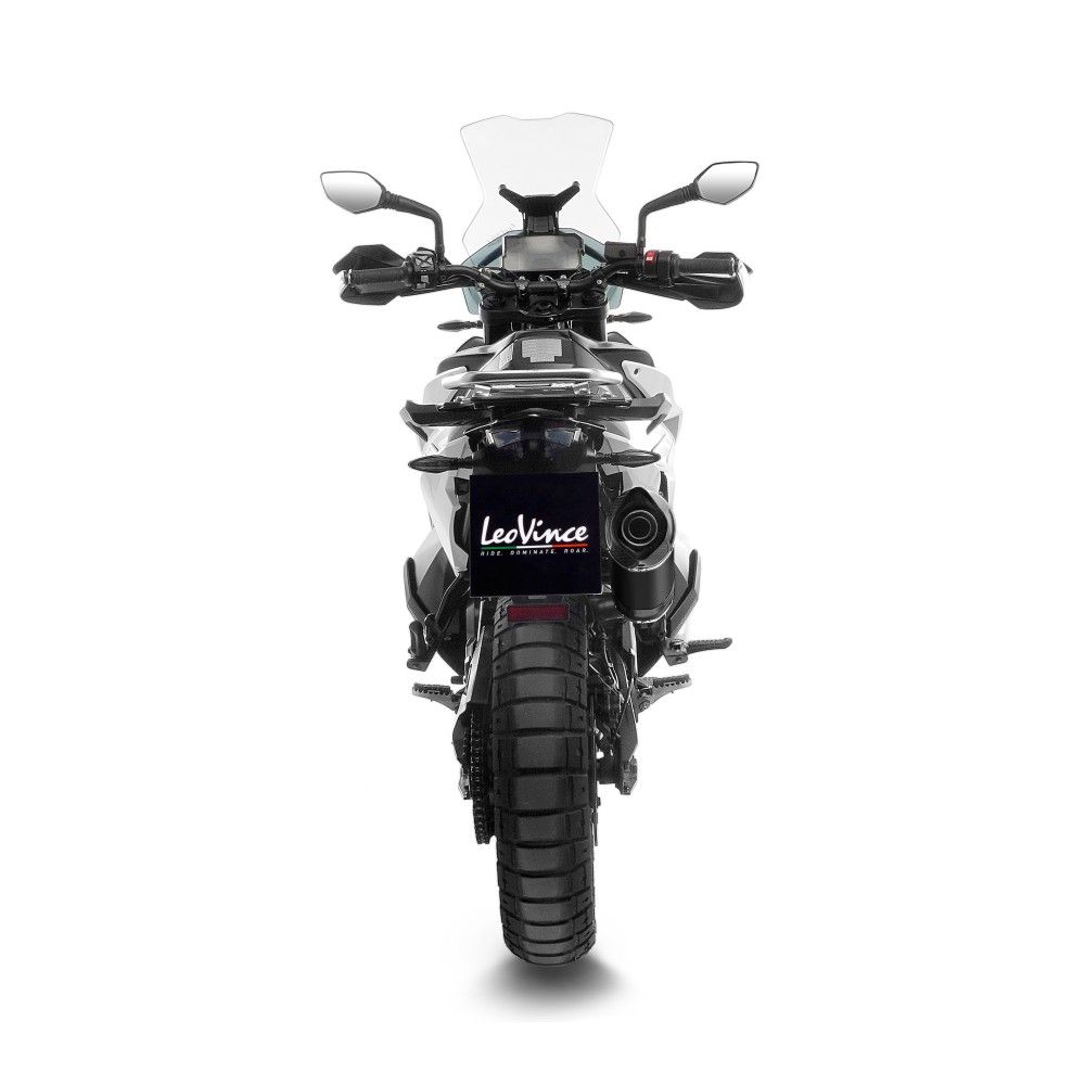 LEOVINCE CF MOTO800 / HUSQVARNA 901 / KTM 790 / 890 / 2019 2025 LV ONE EVO INOX BLACK pot EURO5+ 14414EB
