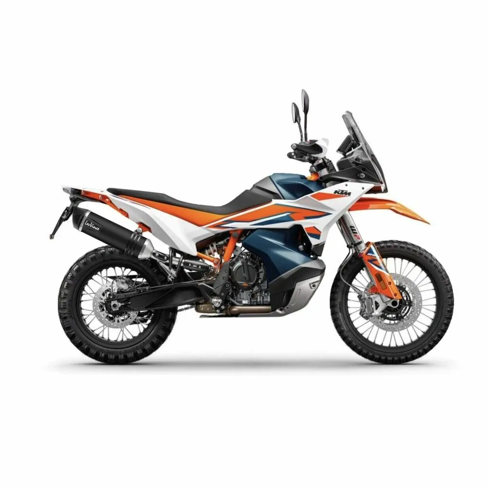 LEOVINCE CF MOTO800 / HUSQVARNA 901 / KTM 790 / 890 / 2019 2025 LV ONE EVO INOX BLACK pot EURO5+ 14414EB