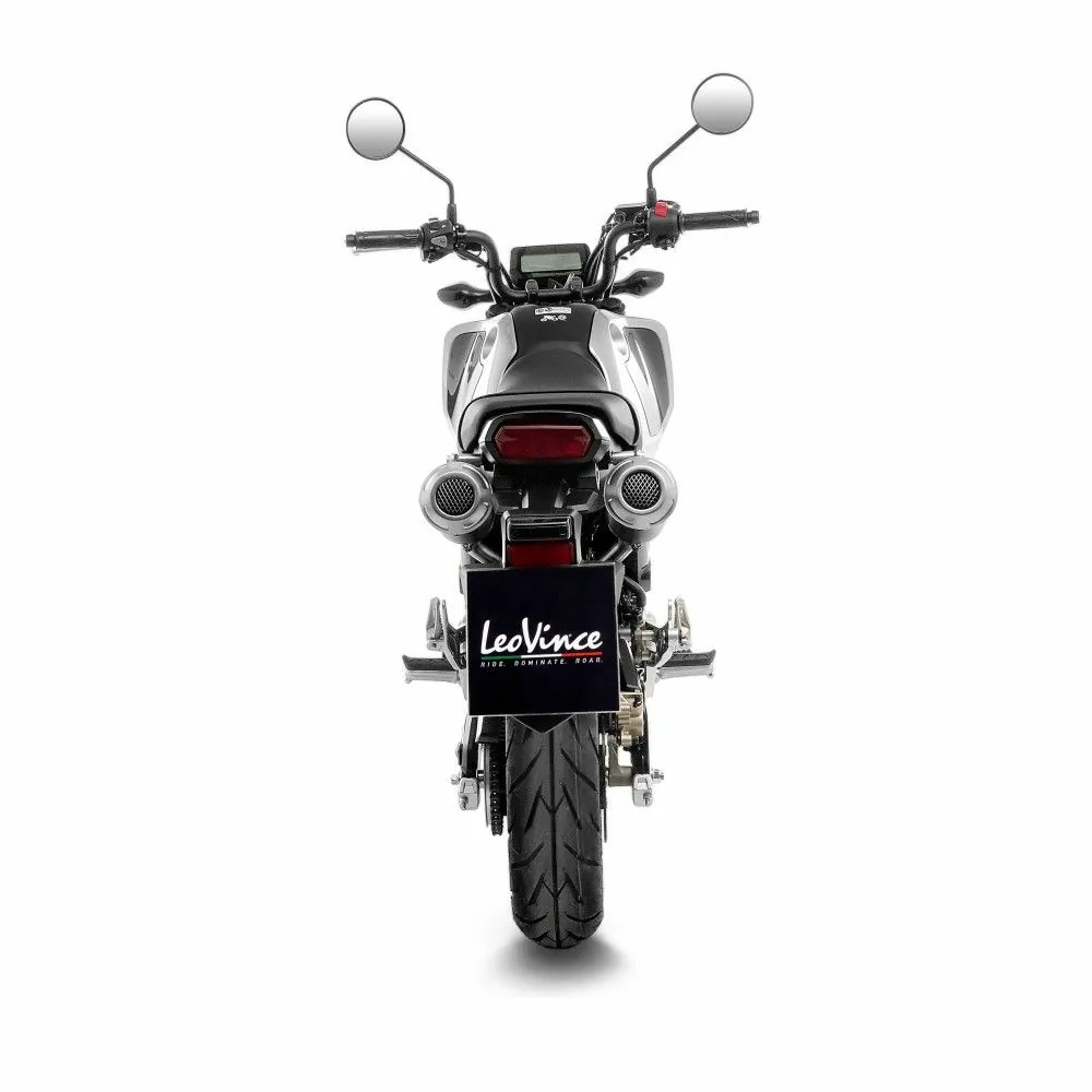 LEOVINCE HONDA MSX 125 / GROM / 2022 LV-10 CARBONE DOUBLE ligne complète NON HOM 15253C